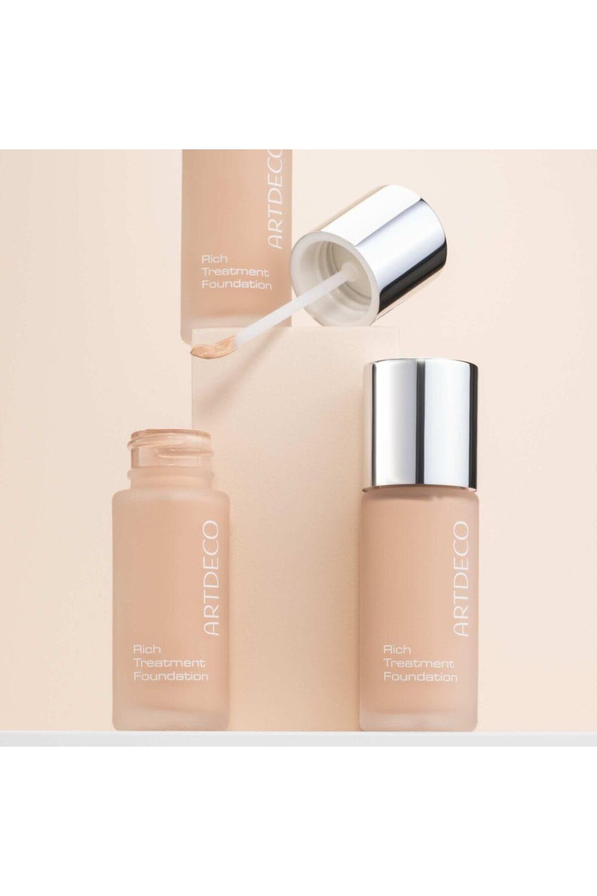 Artdeco-Rich Treatment Foundation - Cashmere Rose N°15 - Flawless Finish, Vegan - 0.67 Fl Oz 7