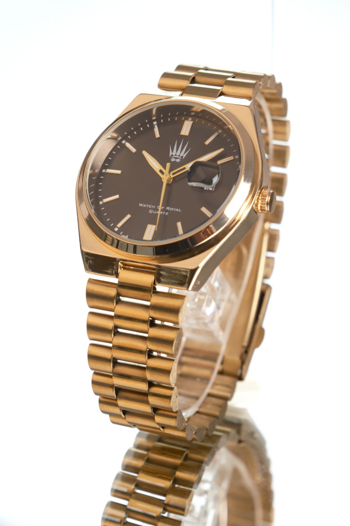 WATCHOFROYAL-Ocean Gold Black Wristwatch 3