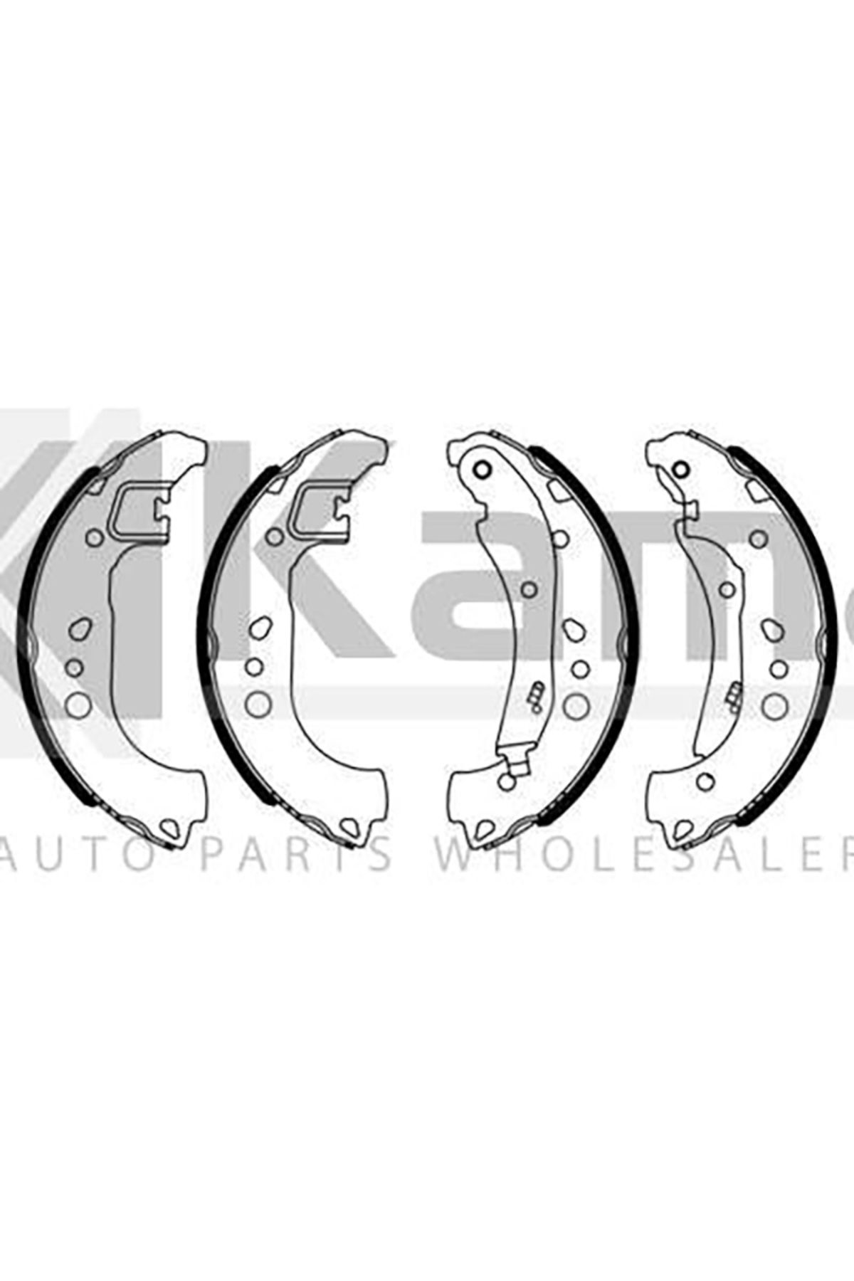 Bosch 2Q0698525A FREN BALATASI ARKA (PABUÇ) VW POLO 17- / T-CROSS 19- / SEAT IBIZA 17- / AUDI A1 18-