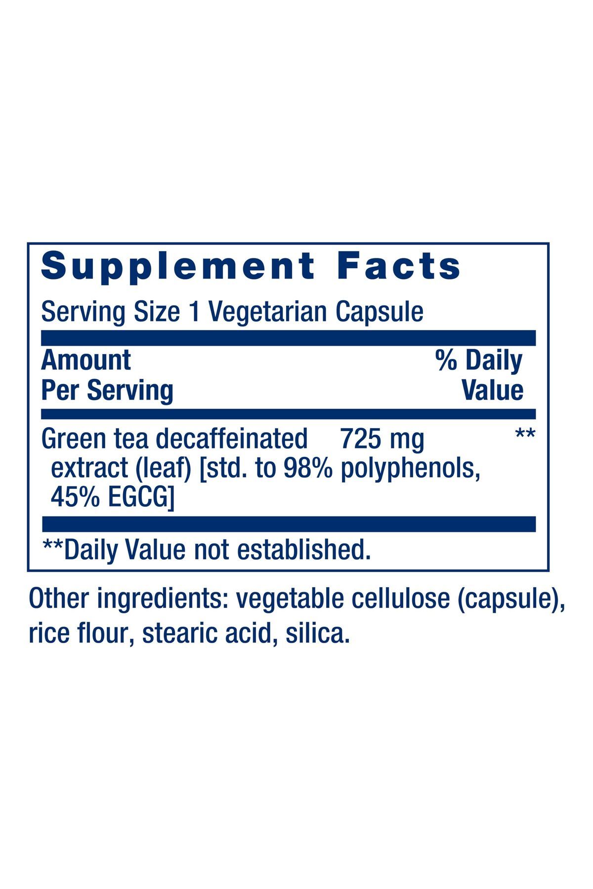 Life Extension-Decaffeinated Mega Green Tea Extract – Polyphenol-Rich, Supports Cell, Heart, Brain – 100 Capsules 3