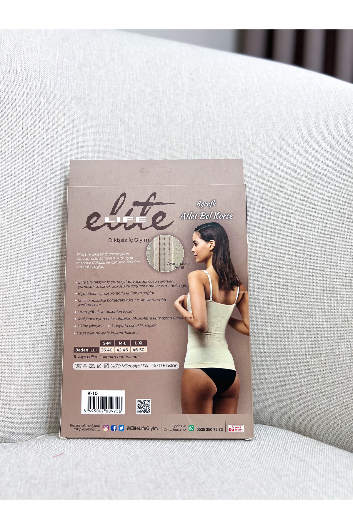 Elite Life 975 Göbek Bölgesi Için Toparlayıcı Ve Sıkılaştırıcı Korse görsel 6