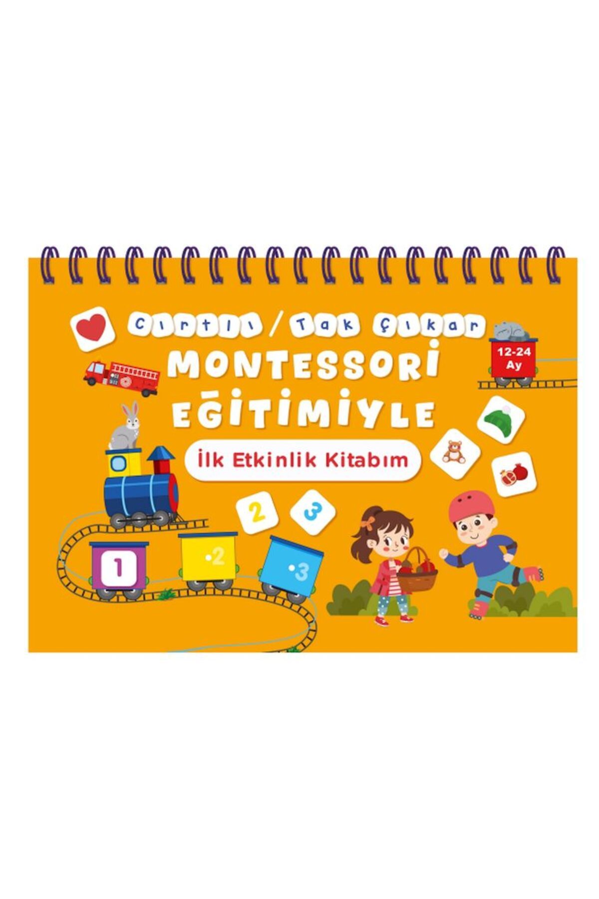 bebek ve uyku Cırtlı / Tak Çıkar Montessori Eğitimiyle İlk Etkinlik Kitabım
