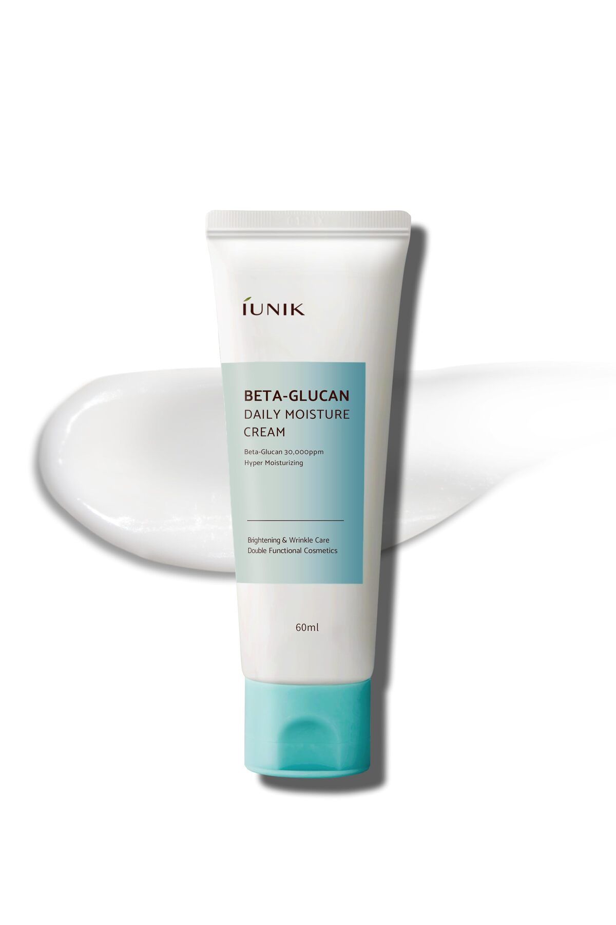 iUNIK-Beta-Glucan Vegan Lightweight Moisture Cream for Dry, Sensitive Skin with Centella & Vitamin, Korean 1