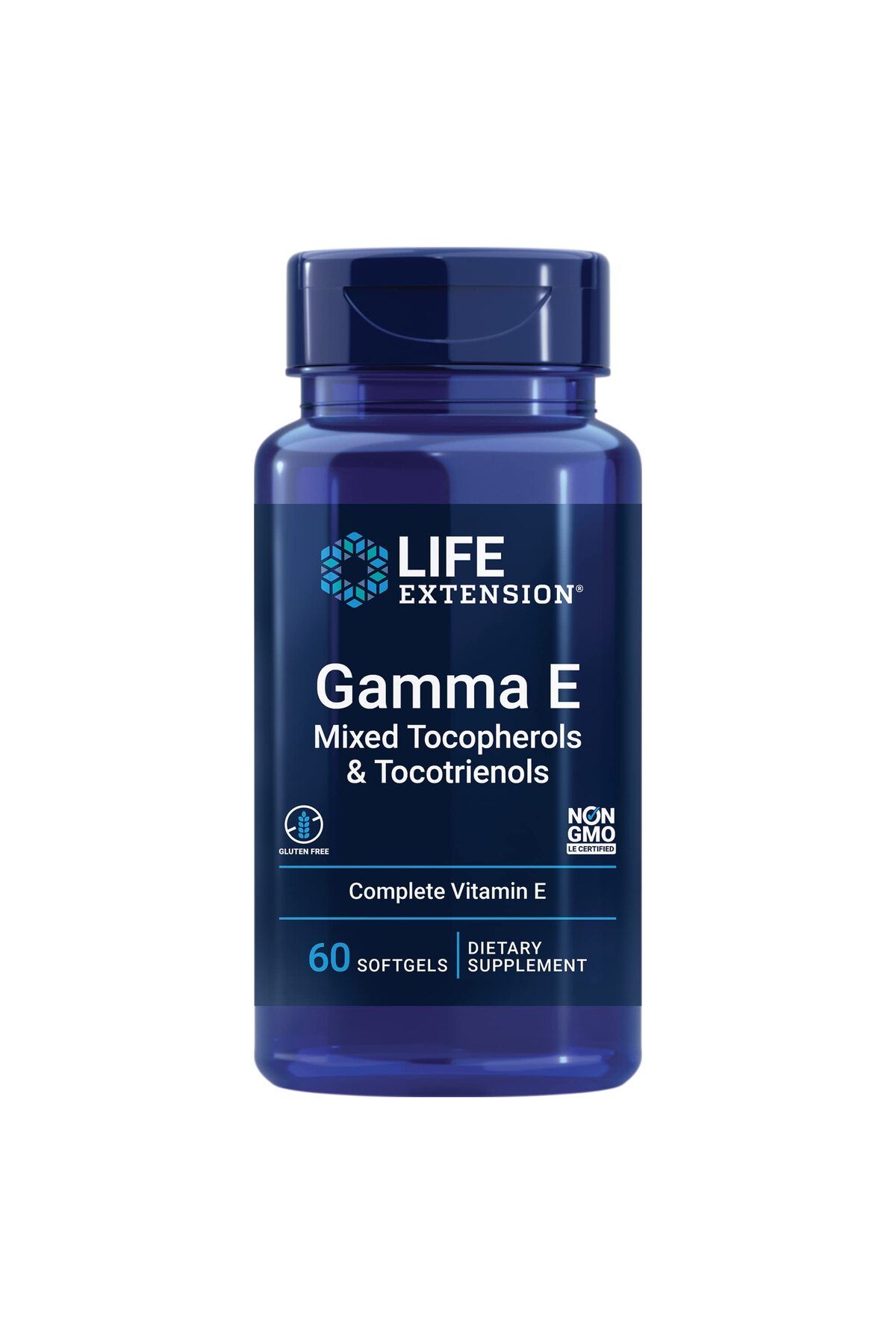 Life Extension-Gamma E Mixed Tocopherols & Tocotrienols – Full Vitamin E Spectrum, Antioxidant – 60 Softgels 1