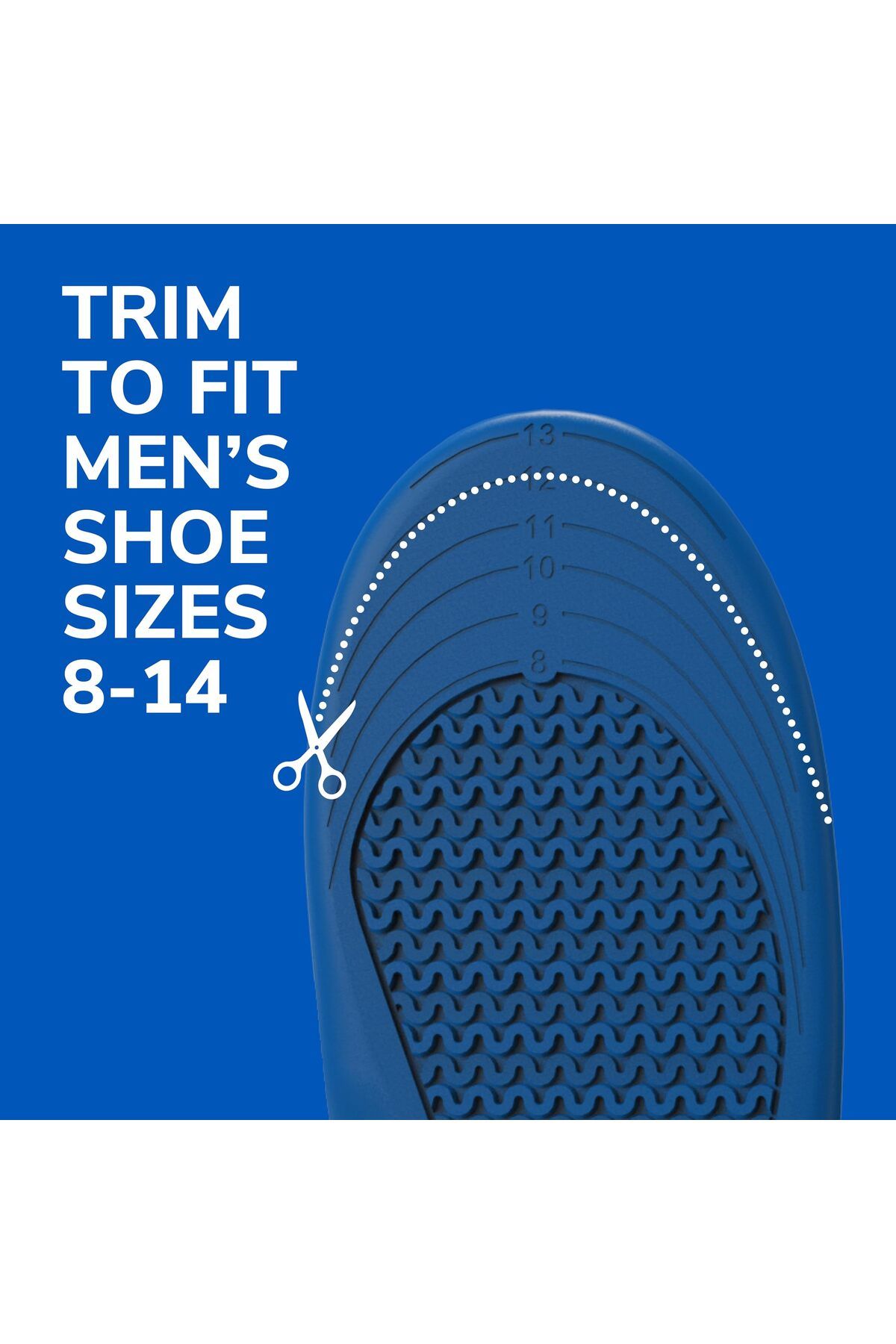 Dr. Scholl's-Extra Comfort Insoles Men, Size 8-14: Gel Support for Big & Tall, Wide Feet, Arch Support 7