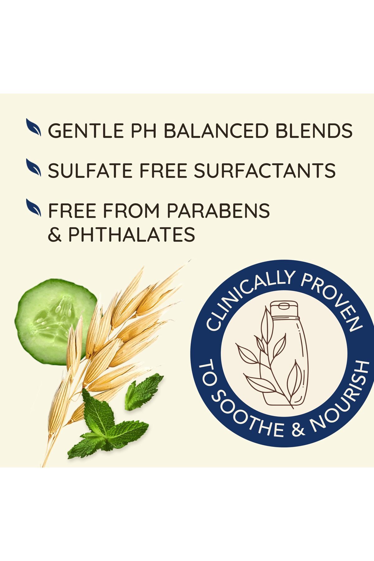 AVEENO-Fresh Greens Blend Natural Volumizing Shampoo, Cucumber, Rosemary, for Fine Hair, 12 fl oz 4