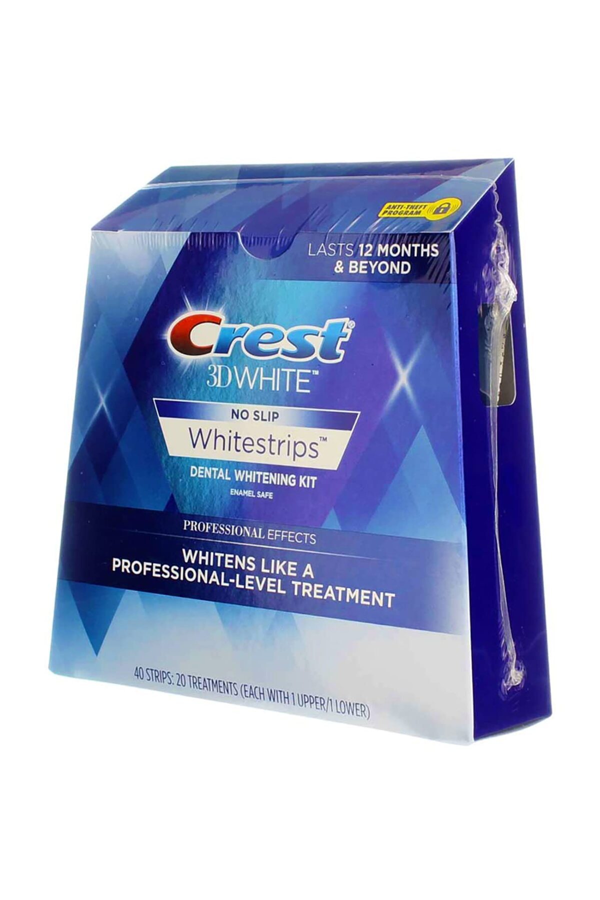 CREST-3D No Slip Whitestrips Professional Effects Teeth Whitening Kit 20 ea (Pack Of 2) 5