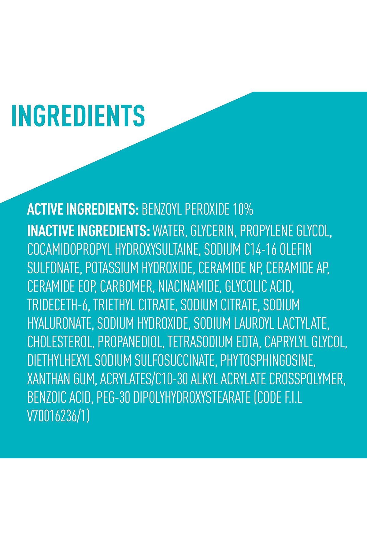 CeraVe-Acne Foaming Cream Wash with 10% Benzoyl Peroxide, Hyaluronic Acid, Niacinamide, 5 Oz 7