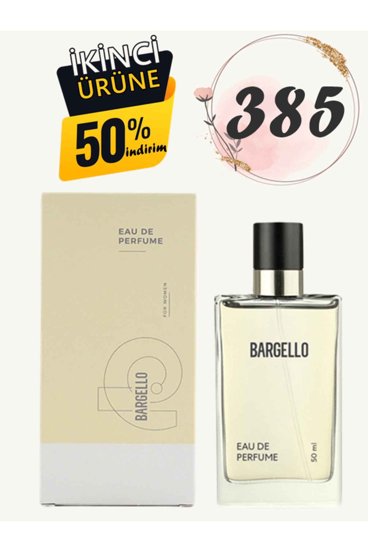 عطر زنانه 385 FRESH 50 ML EDP 8691841304725 Bargello