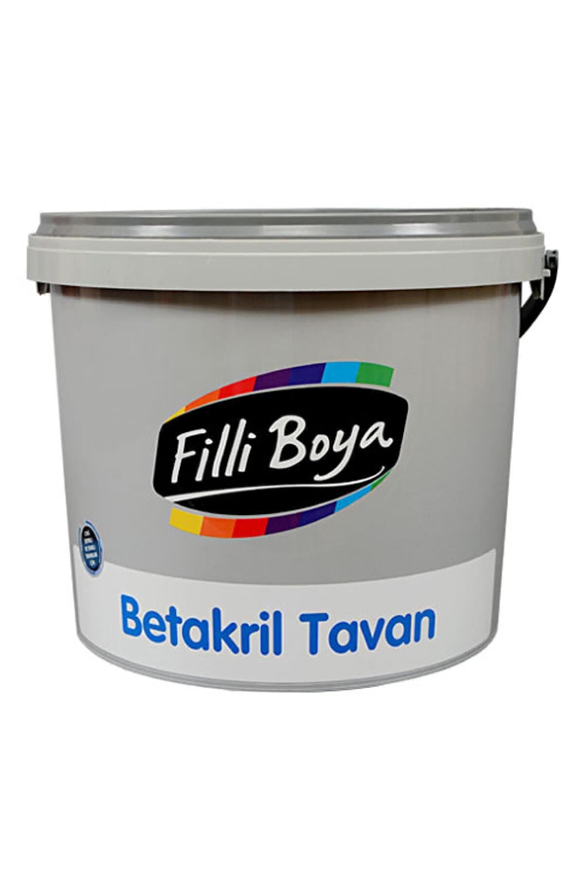 Filli Boya Betakril Tavaneski Boyalıvesıvalı Yüzeyler Tavan Boyası 17,5 Kg