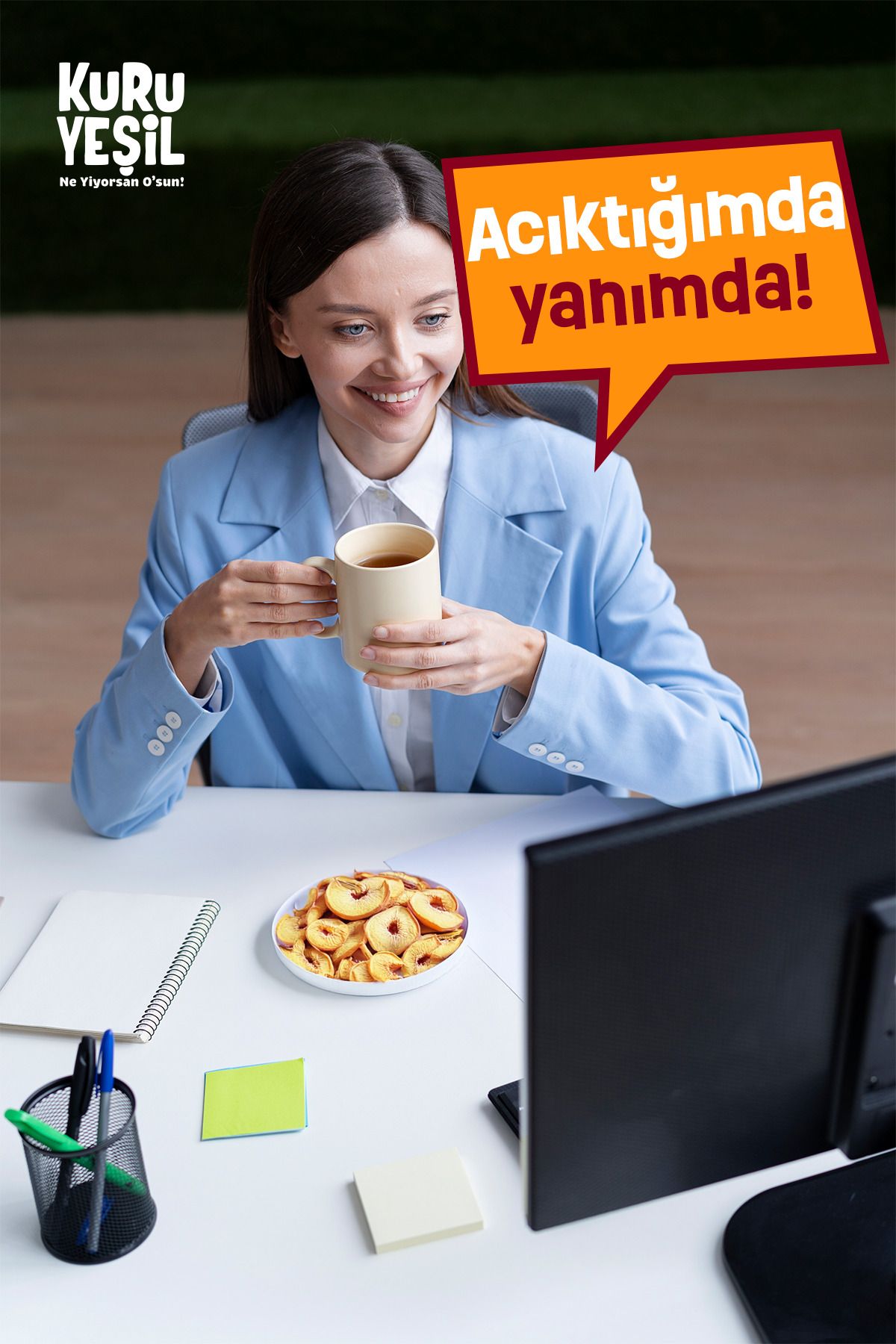 Kuru Yeşil-Peach Dried - Dried Peach - Dried Fruit - Dried Fruit - 2 X 50 Gr 7