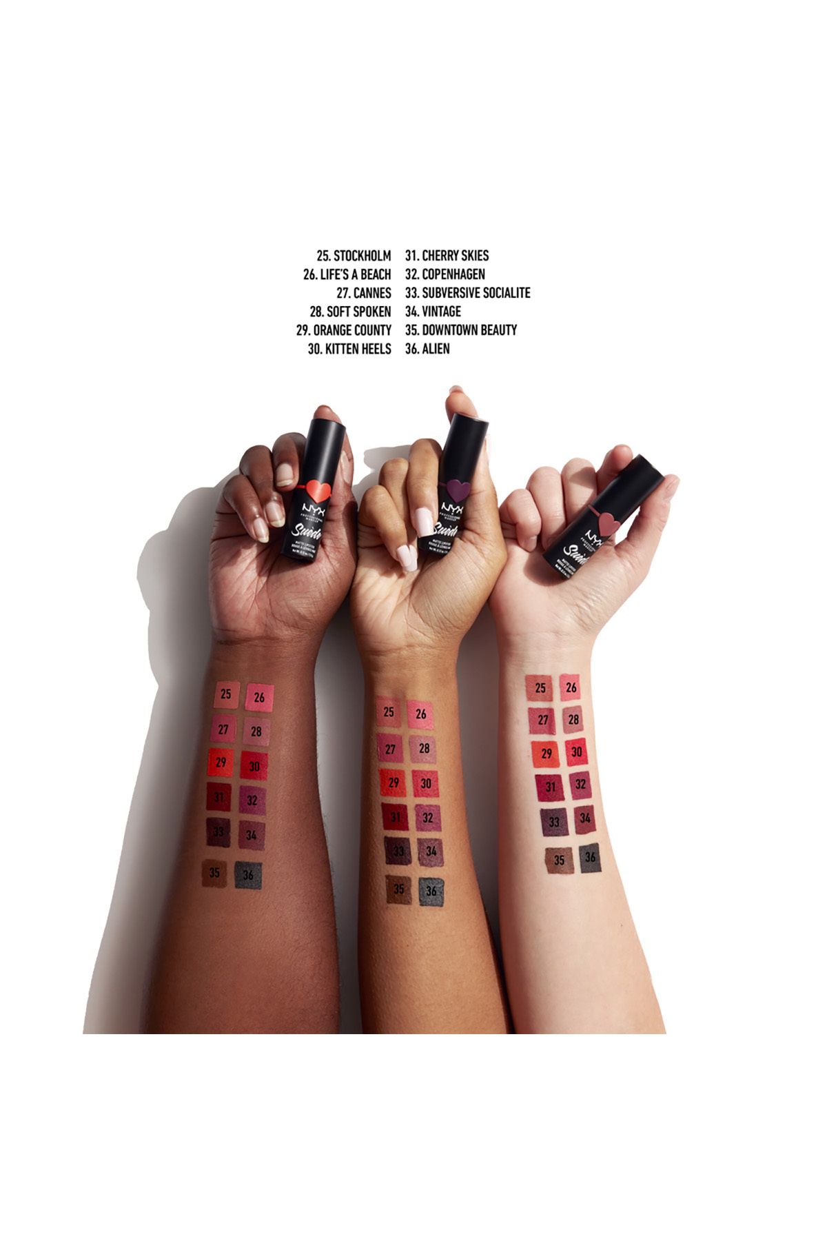 NYX Professional Makeup-|Suede Matte Lipstick - Brunch Me 05 5