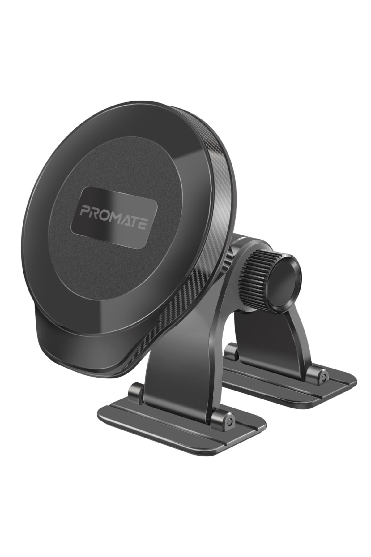 Promate-Magnetic Phone Holder with MagGrip Technology, 360Â° Rotatable  Design, ArcMount Black 1