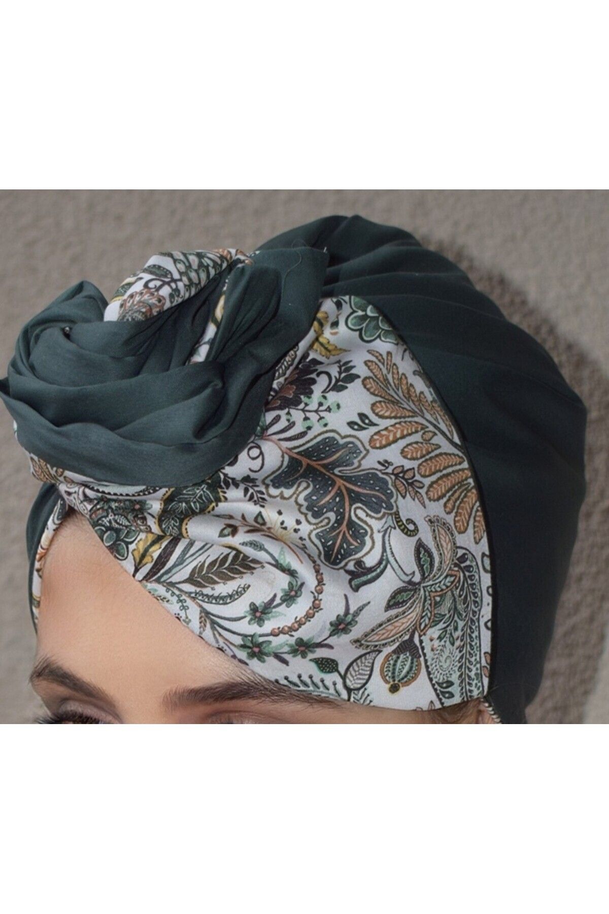 GENNA-Double Sided African Style Bonnet and Hair Accessory 4