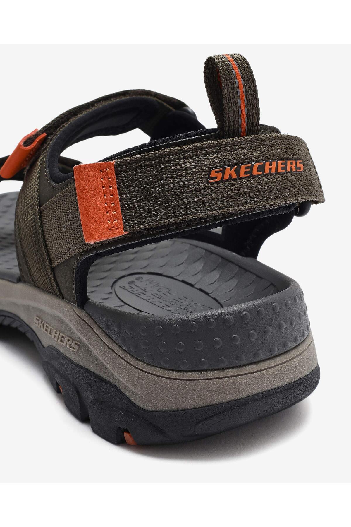 SKECHERS RELAXED FIT: TRESMEN - RYER Erkek Haki Sandalet 205112 OLV görsel 7