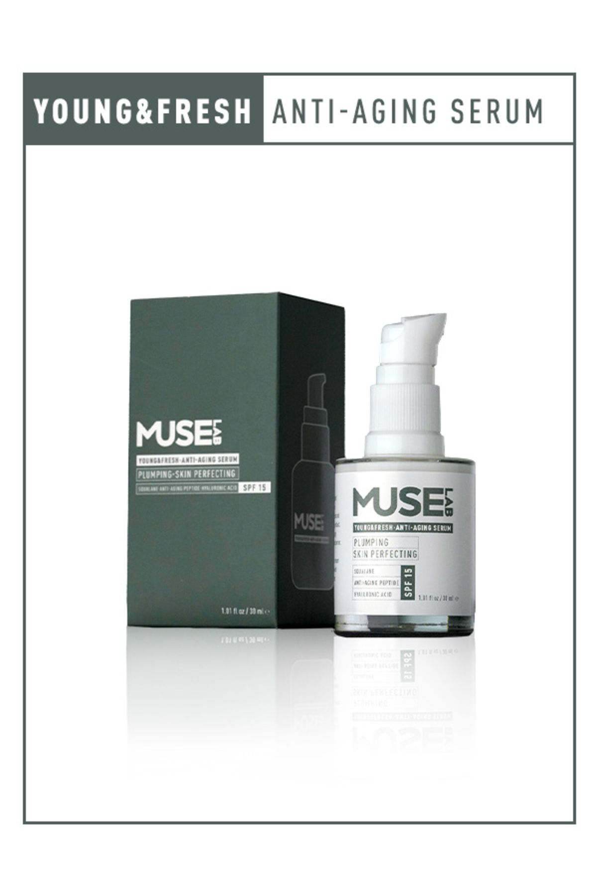 MuseLab-Biological Retinol Serum - Anti-Aging, Equalizing Tone, Plumping, Protective 2