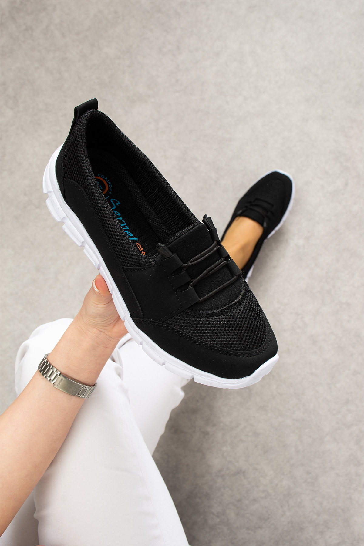 MERVESTORE  Tam Ortopedi Kadın Spor Babet - Görsel 2