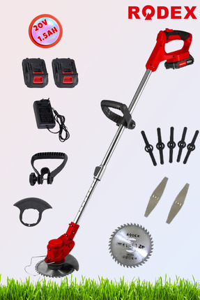 Rodex Akülü Çim Kenar Kesme  RDX9022