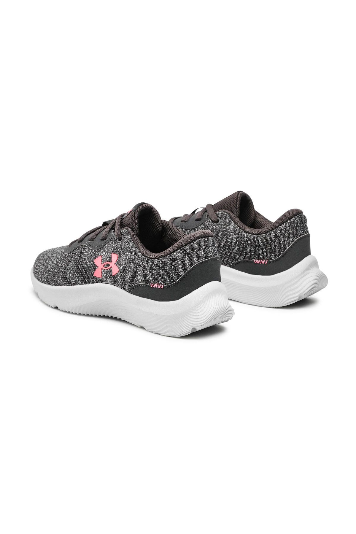 Under Armour-Γκρι παπούτσια για τρέξιμο για ενήλικες 2