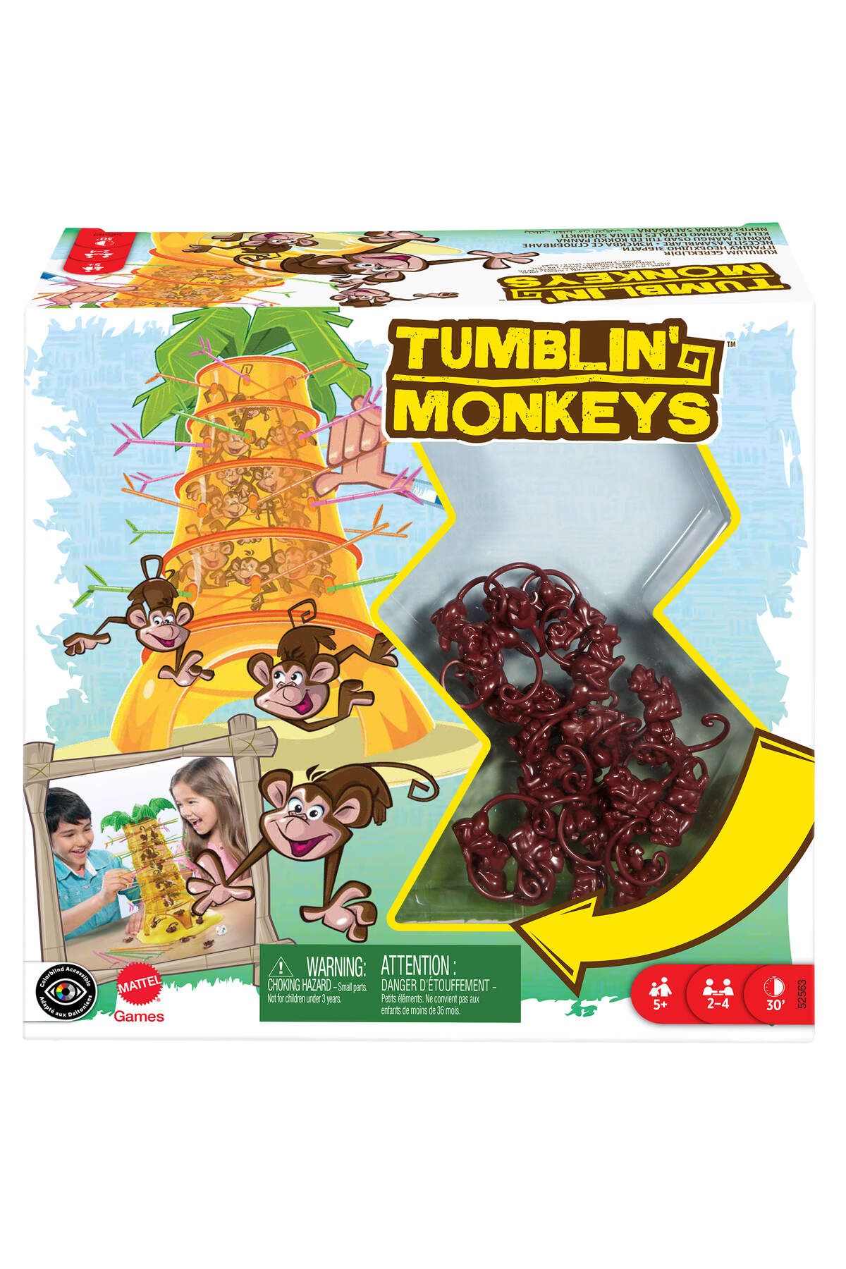 mattel-Tumblin Monkeys 52563 Model Game 3