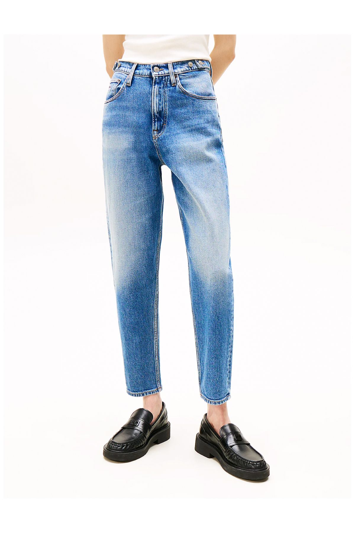 Tommy Hilfiger Uh Tpr Tab Bi0134 Model Mom Jean Kobieta - 27/32