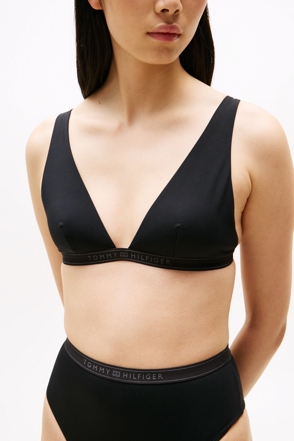 Tommy Hilfiger-Fekete női bikinifelső 4