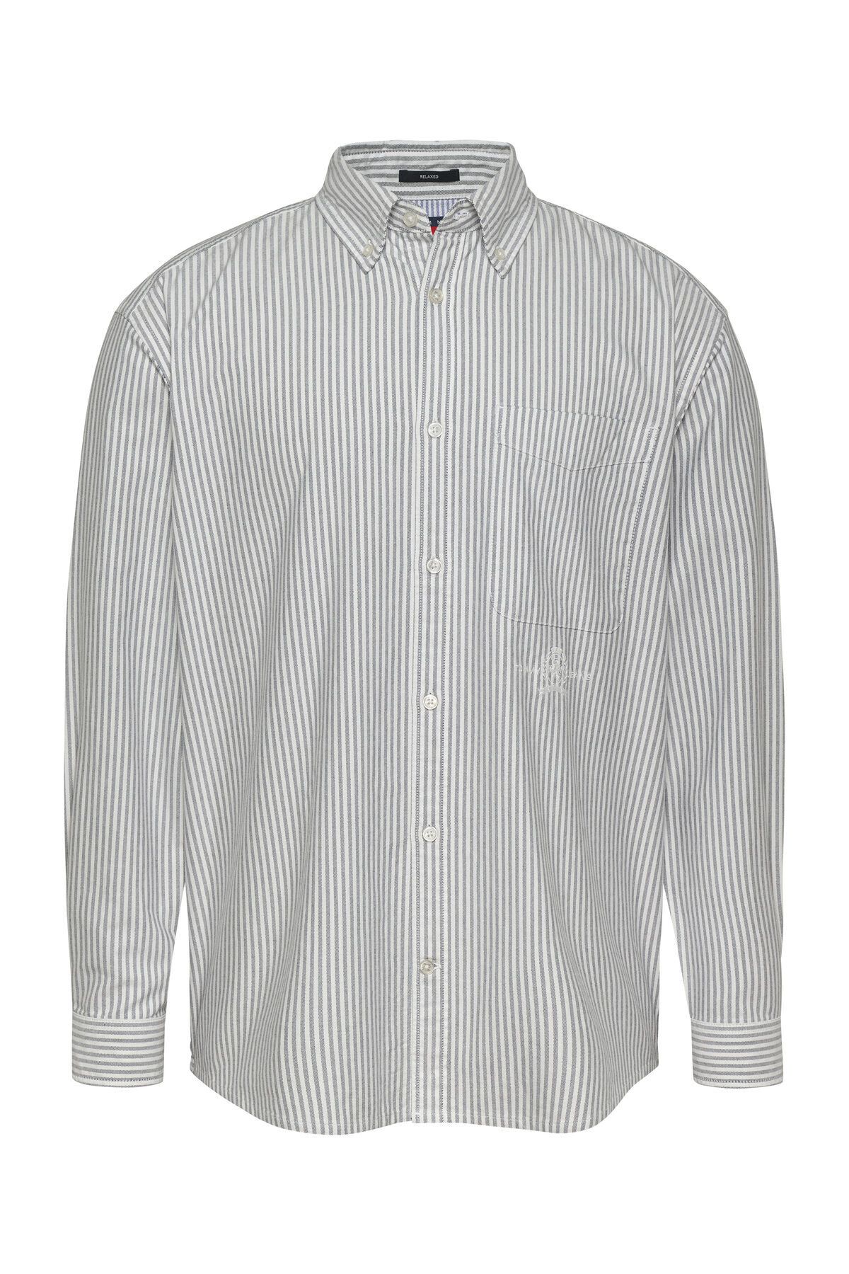 Tommy Hilfiger Koszula Z Długim Rękawem Tjm Rlx Oxford Crest Mężczyzna - L