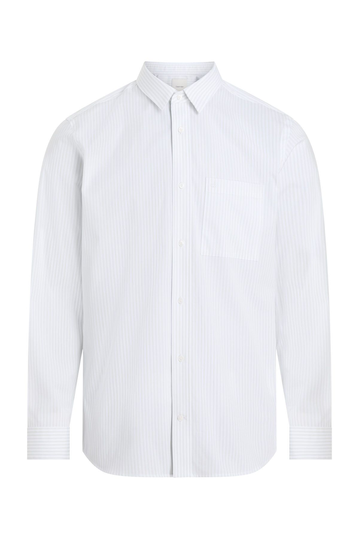 Calvin Klein POPLIN PRUŽOVÁ L/S KOŠILE