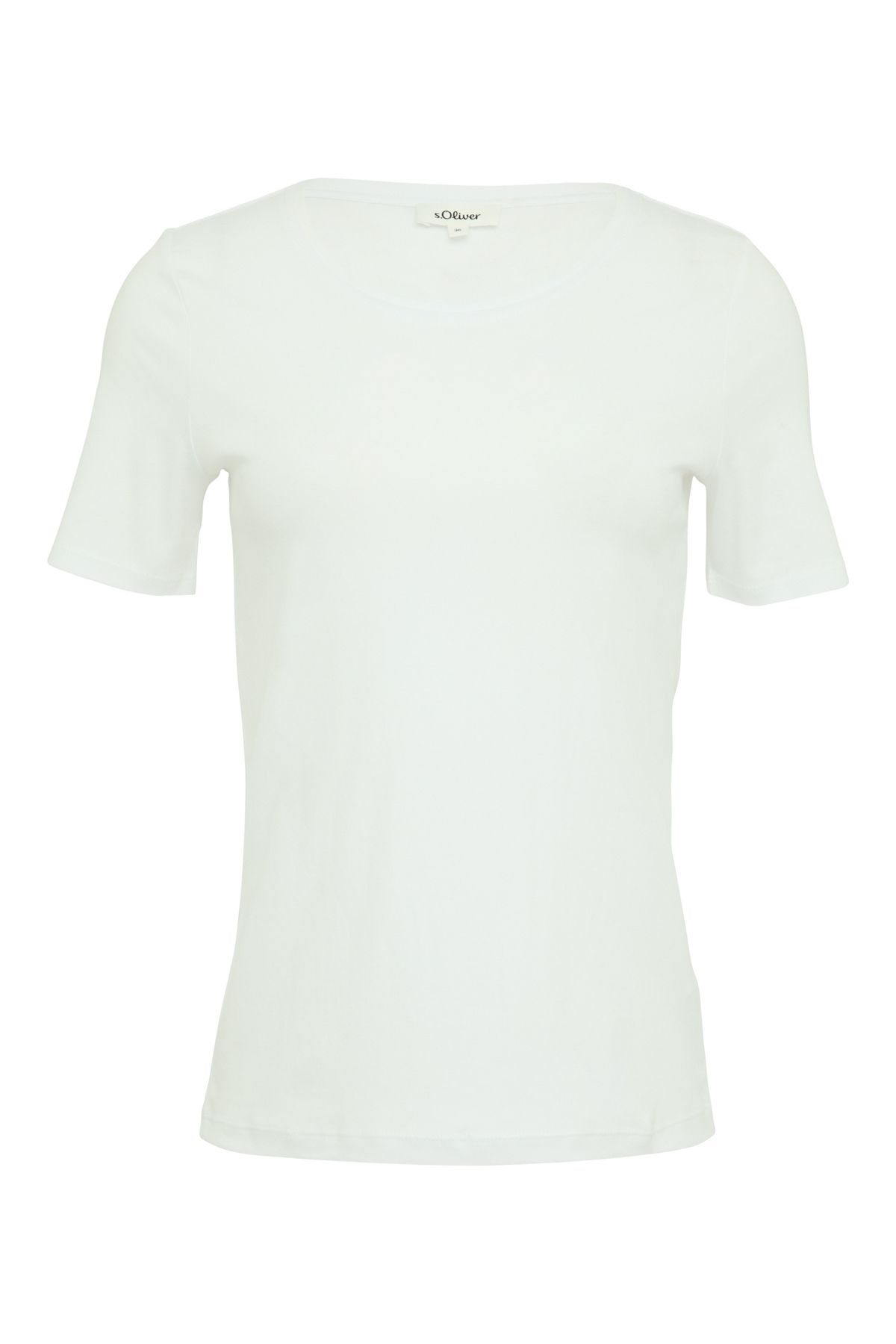 s.Oliver-Interlock Jersey - Round Neckline, Casual Style, Soft Material 4