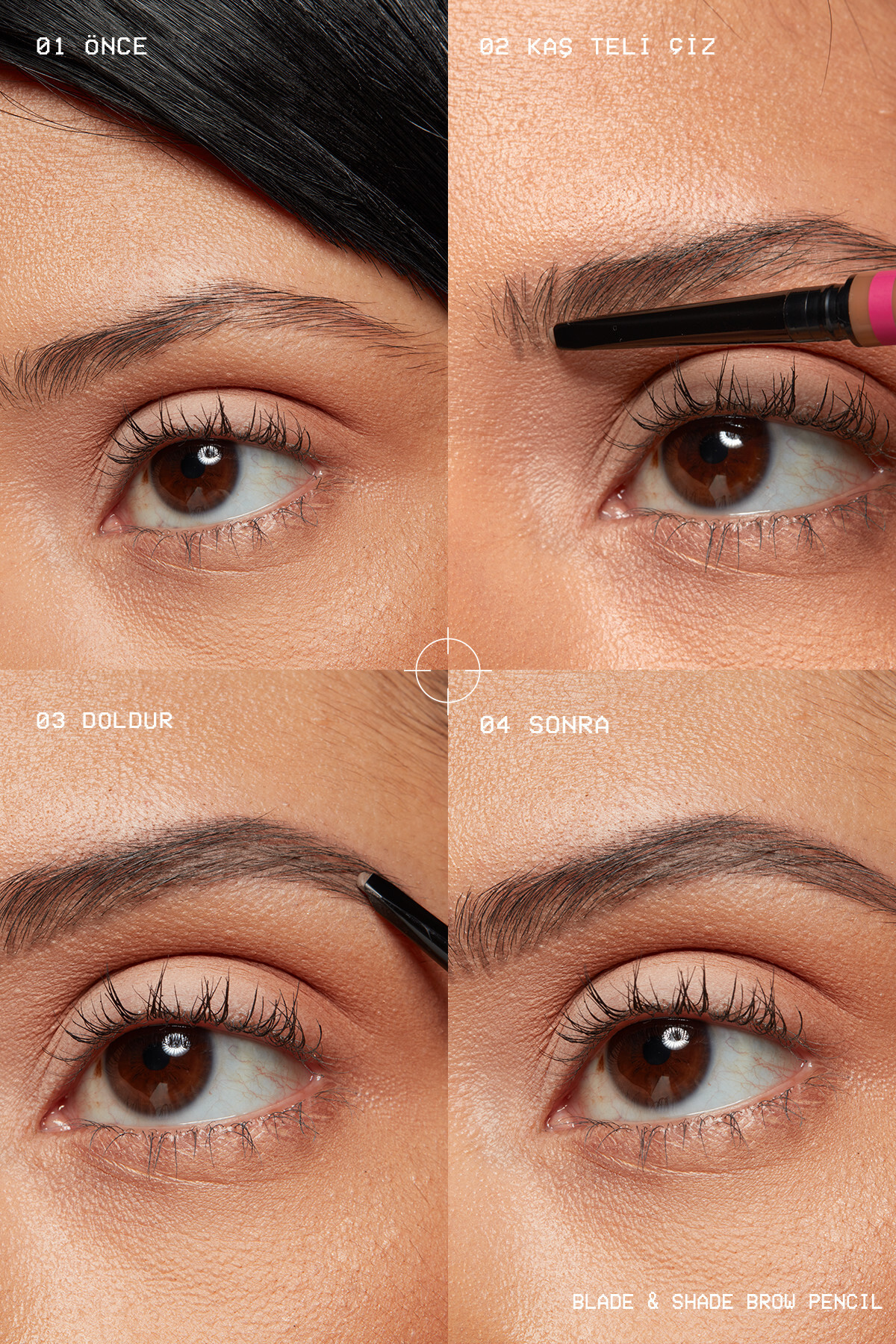 مداد ابرو  مشکی NYX Professional Makeup | NYXBLADEKASKALEM اورجینال - تصویر 7