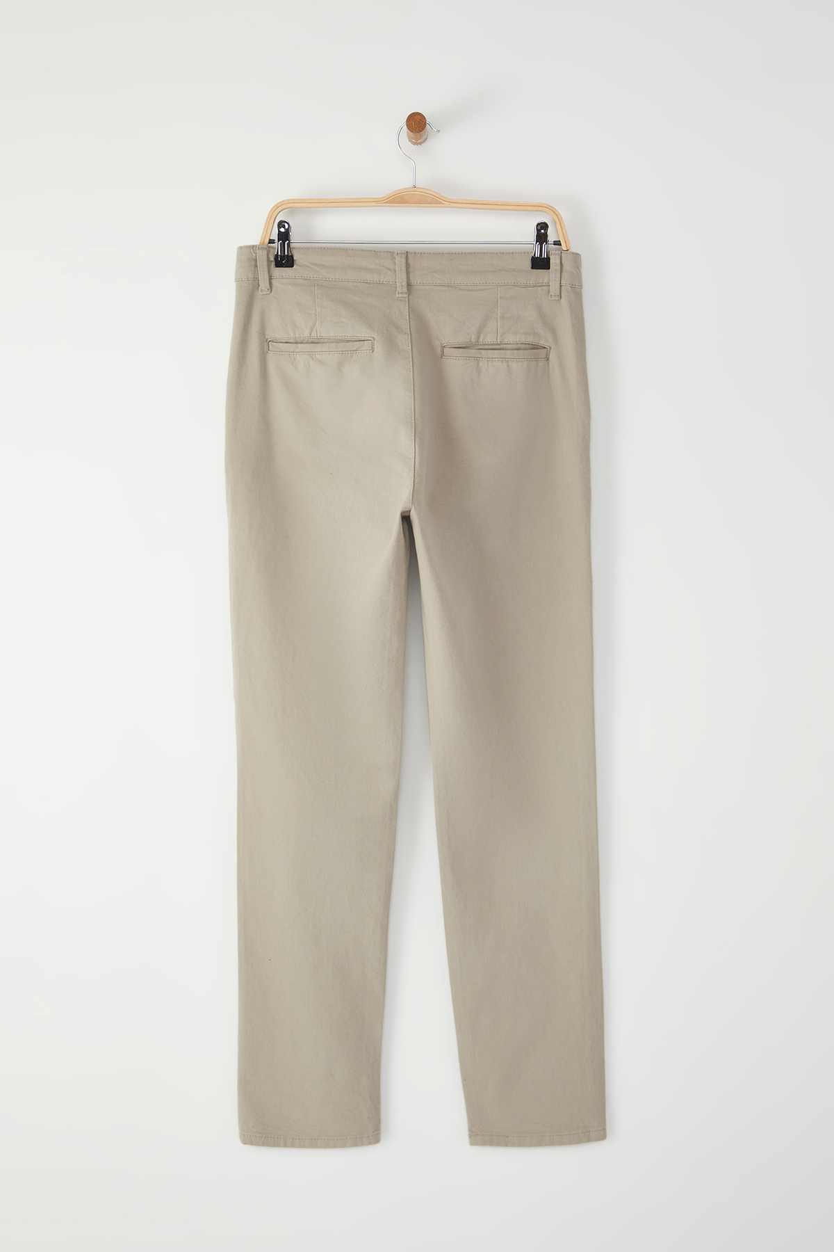 Trendyol Collection-Flexible Slim Fit Basic Chino Gabardine Pants - Tmnss25Pl00018 8