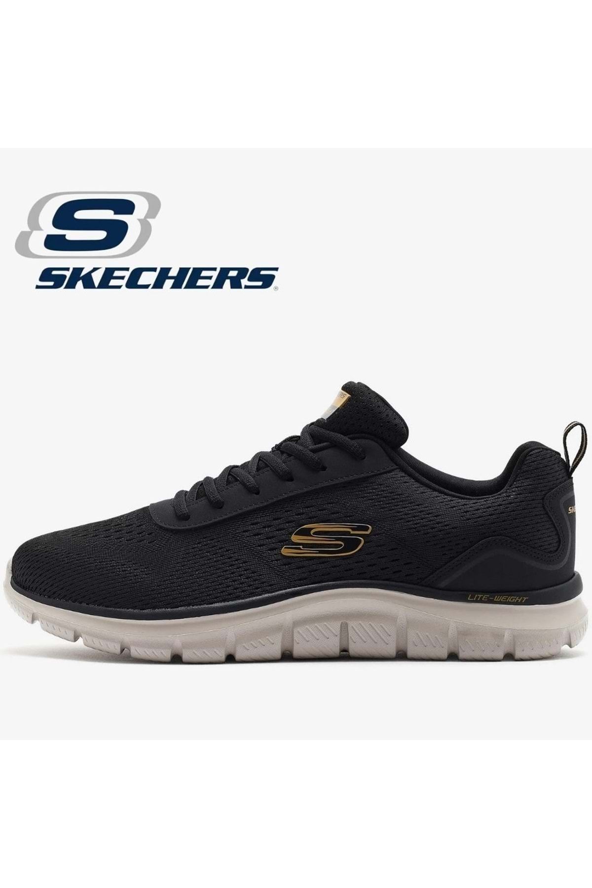 SKECHERS Track Leshur 232758tk Erkek Spor Ayakkabı Siyah-gri