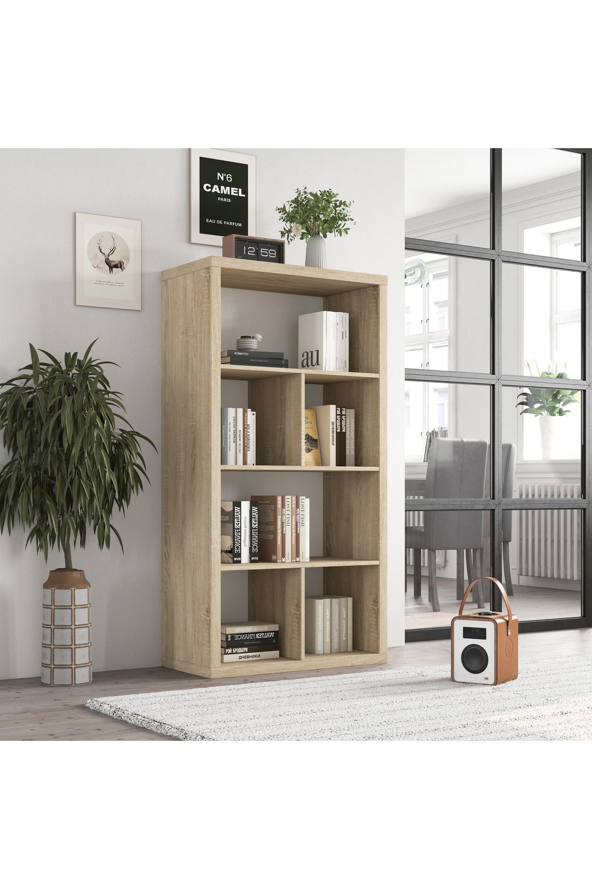 erorex-Halmstad NXT 6 Cube Bookcase 1