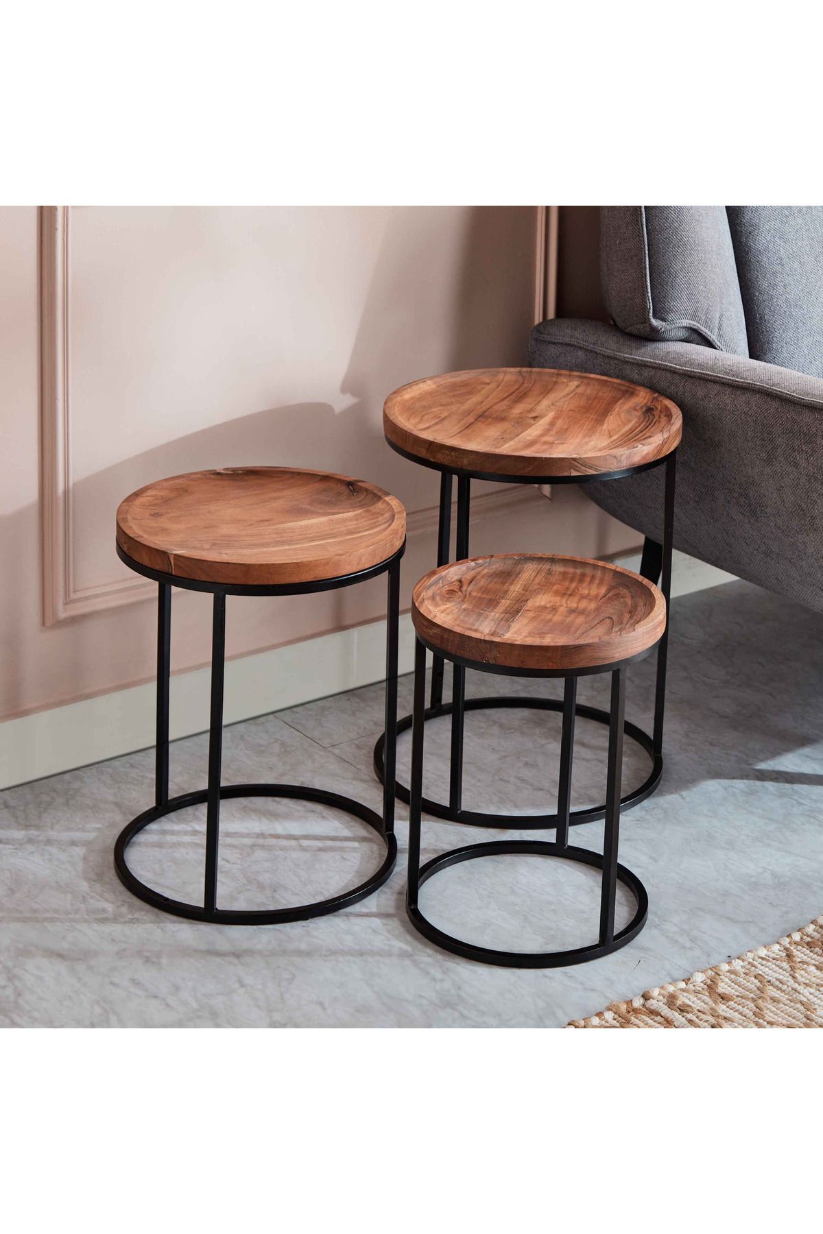 erorex-Soho Nest of Tables - Set of 3 2