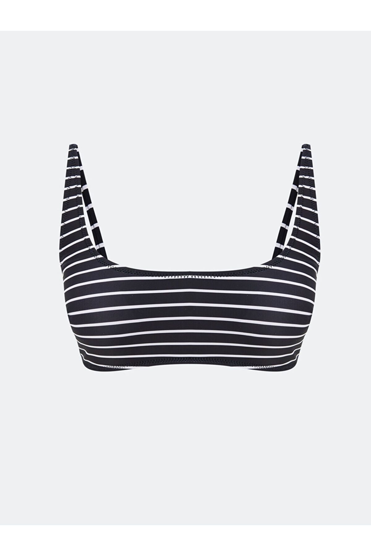 LC Waikiki LCW Çizgili Çıkarılabilir Pedli Kadın Bikini Üst