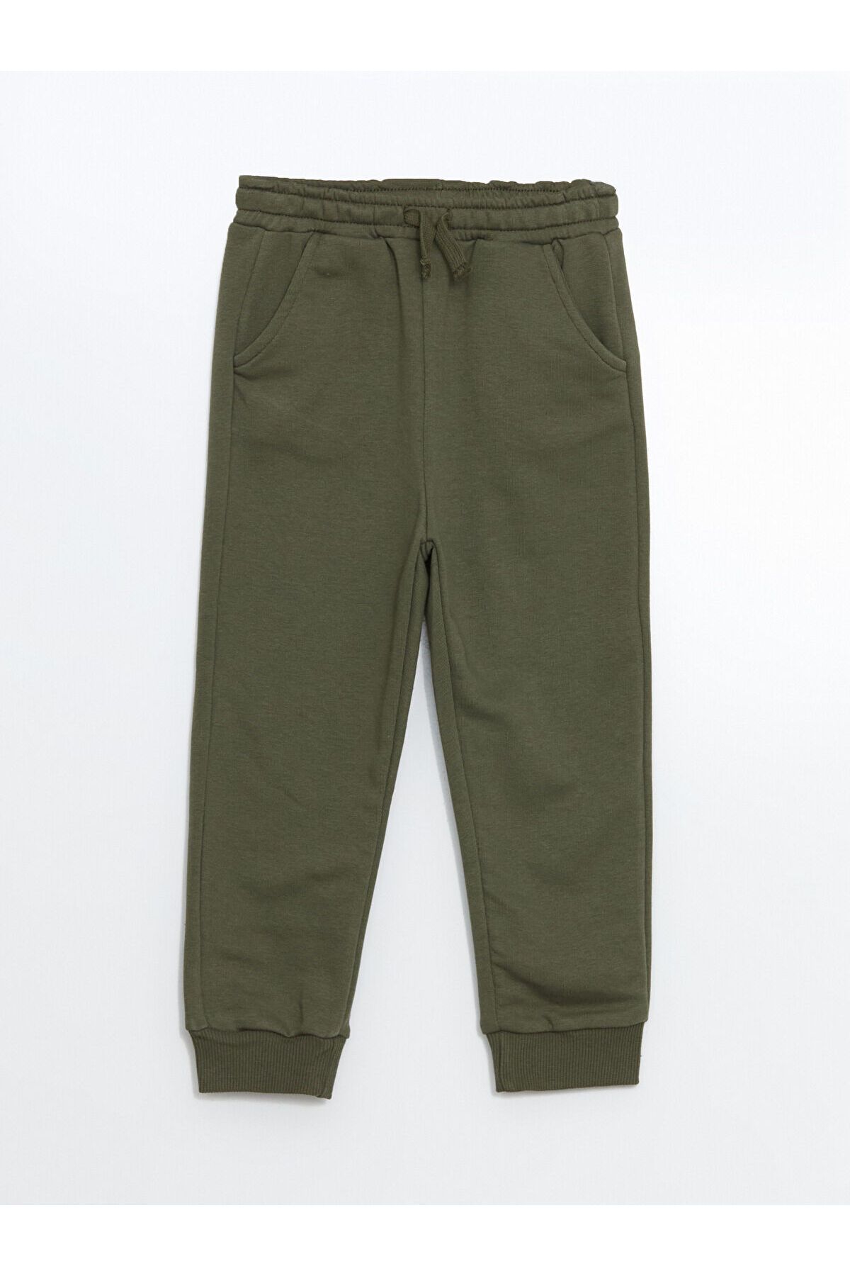 LC Waikiki-Basic Boy's Jogger Tracksuit Bottom with Elastic Waist 1