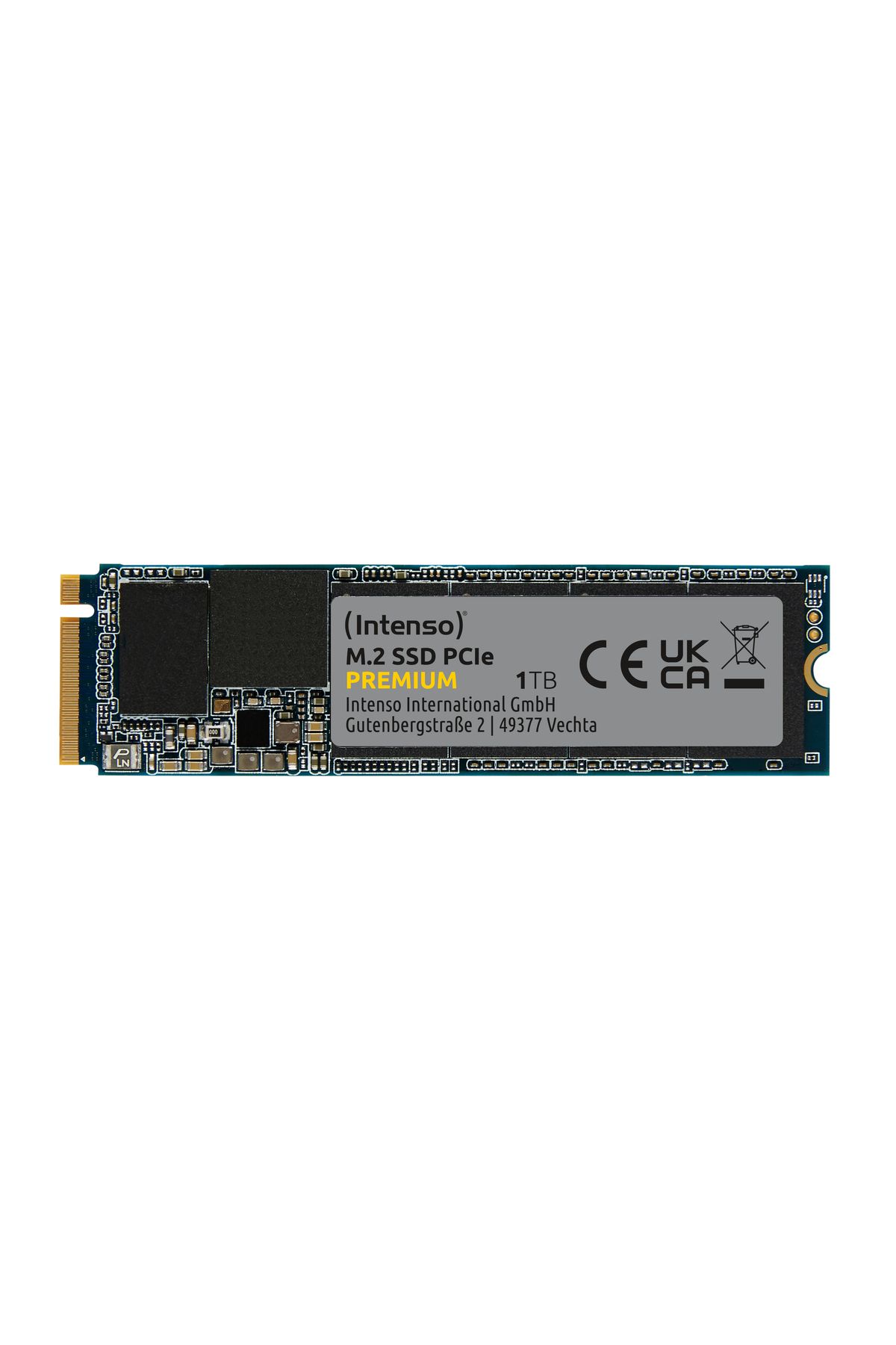 Intenso Premium 1TB 2100-1700MB/s M.2 NVMe Gen3 PCIe SSD (3835460)