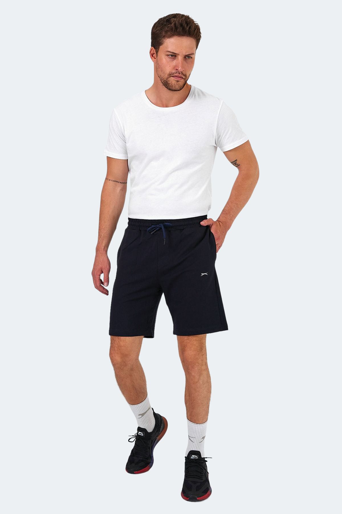 Slazenger-Kallie Men's Shorts Navy Blue 6