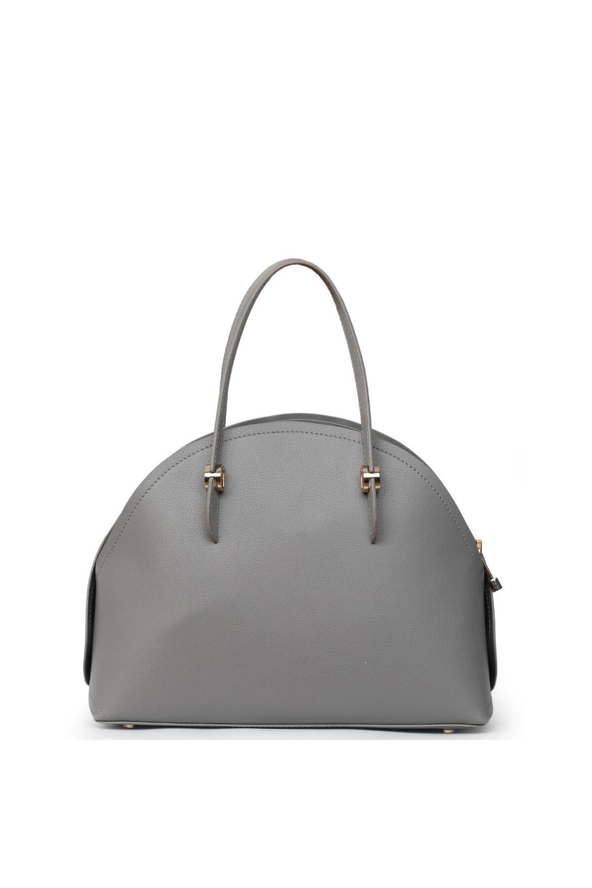 Matmazel-Taya Gray Women's Hand and Shoulder Bag 7