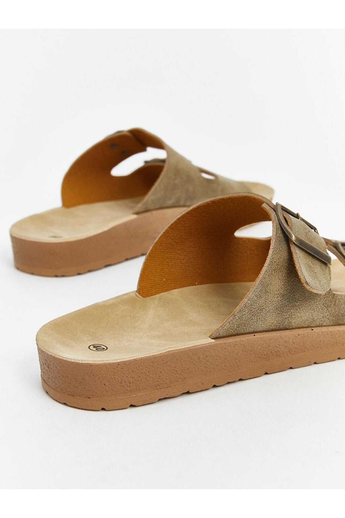 LC Waikiki-LCW STEPS Double Banded Men's Slippers 5