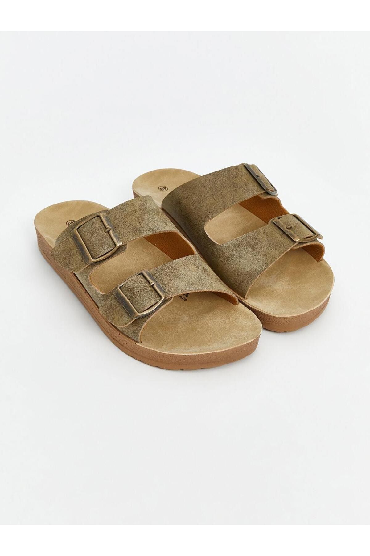 LC Waikiki-LCW STEPS Double Banded Men's Slippers 1