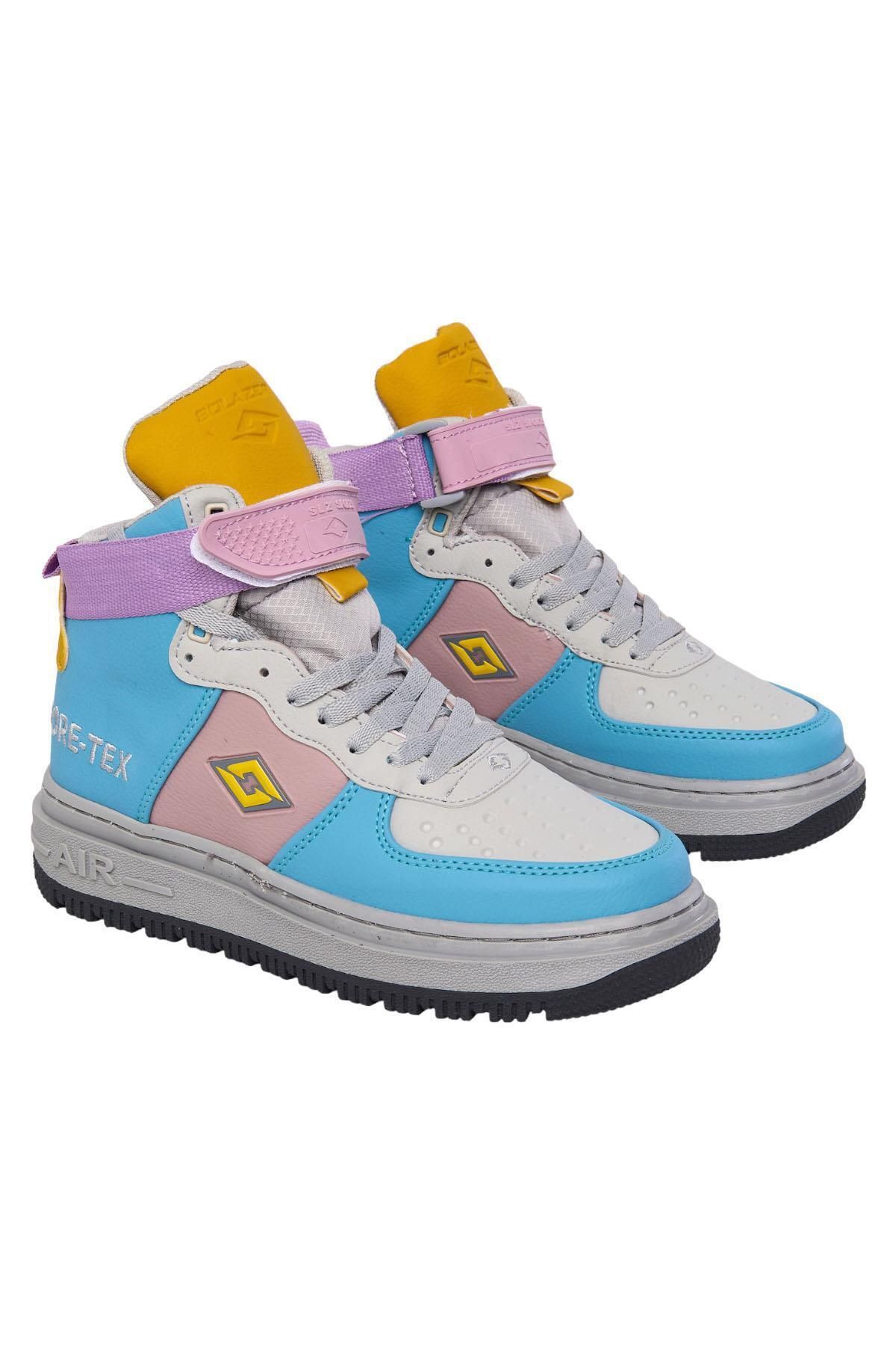 SOLAZER-Goretex Women's Sneakers Boots - Water Resistant, Daily Slz0009 5