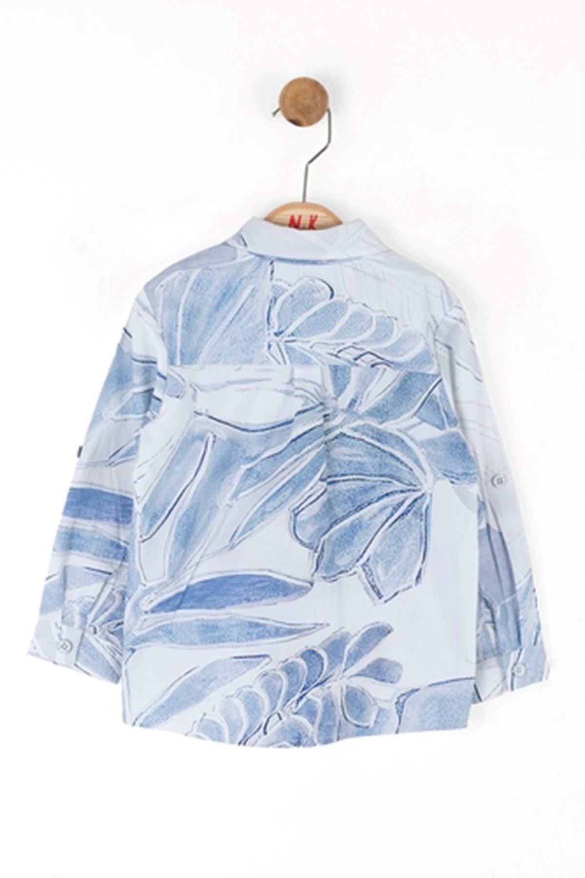 Nk Kids 48606 SARDINA GÖMLEK MAVİ 1/4 fotoğrafı 4 (önizleme)