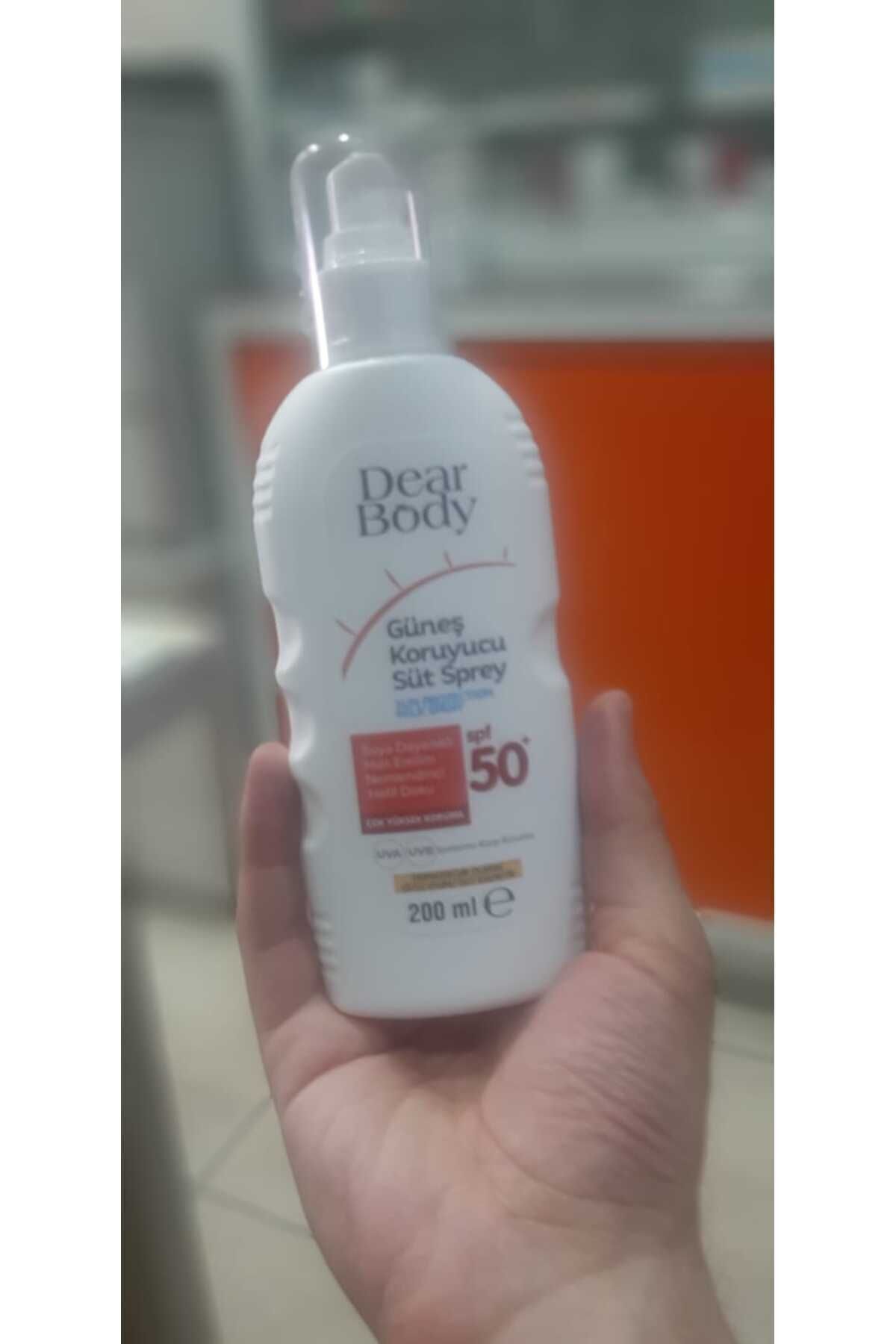 Dear Body Spf 30 Güneş Koruyucu Sprey Süt 200 ml — 8699118057499 — تصویر 3 از 3
