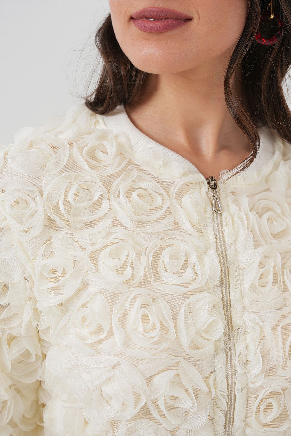 Bigdart-Rose Jacket Ecru Color Mixable 5