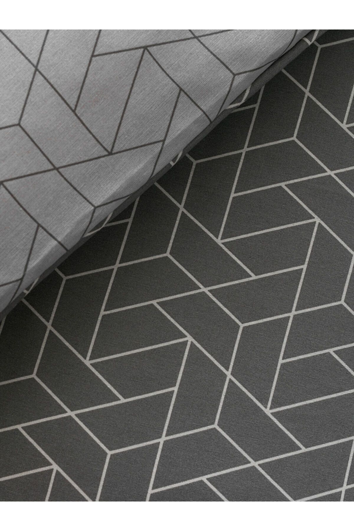 LC Waikiki-طقم غطاء لحاف مزدوج منقوش من LCW 5