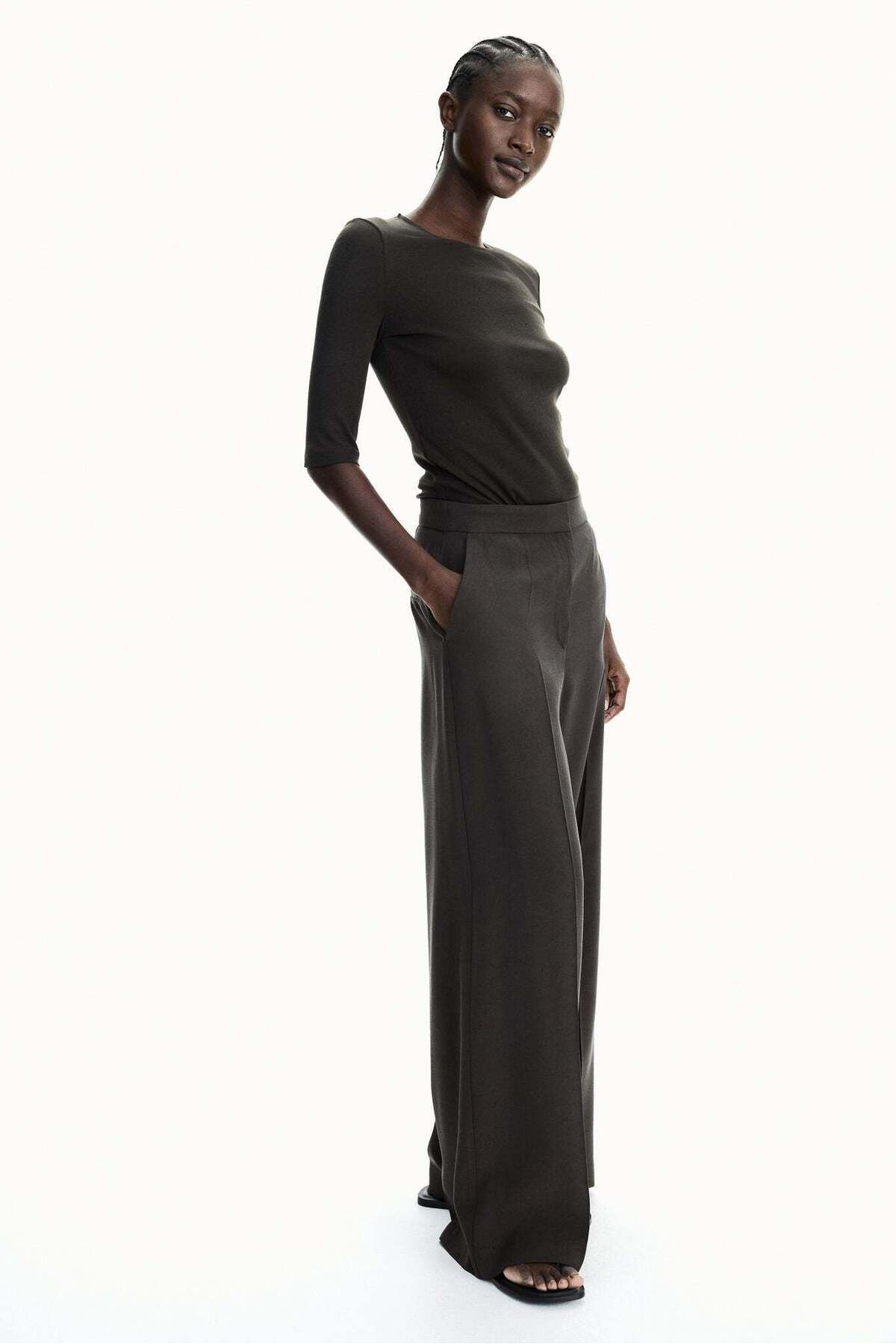 H&M-Wide trousers 4