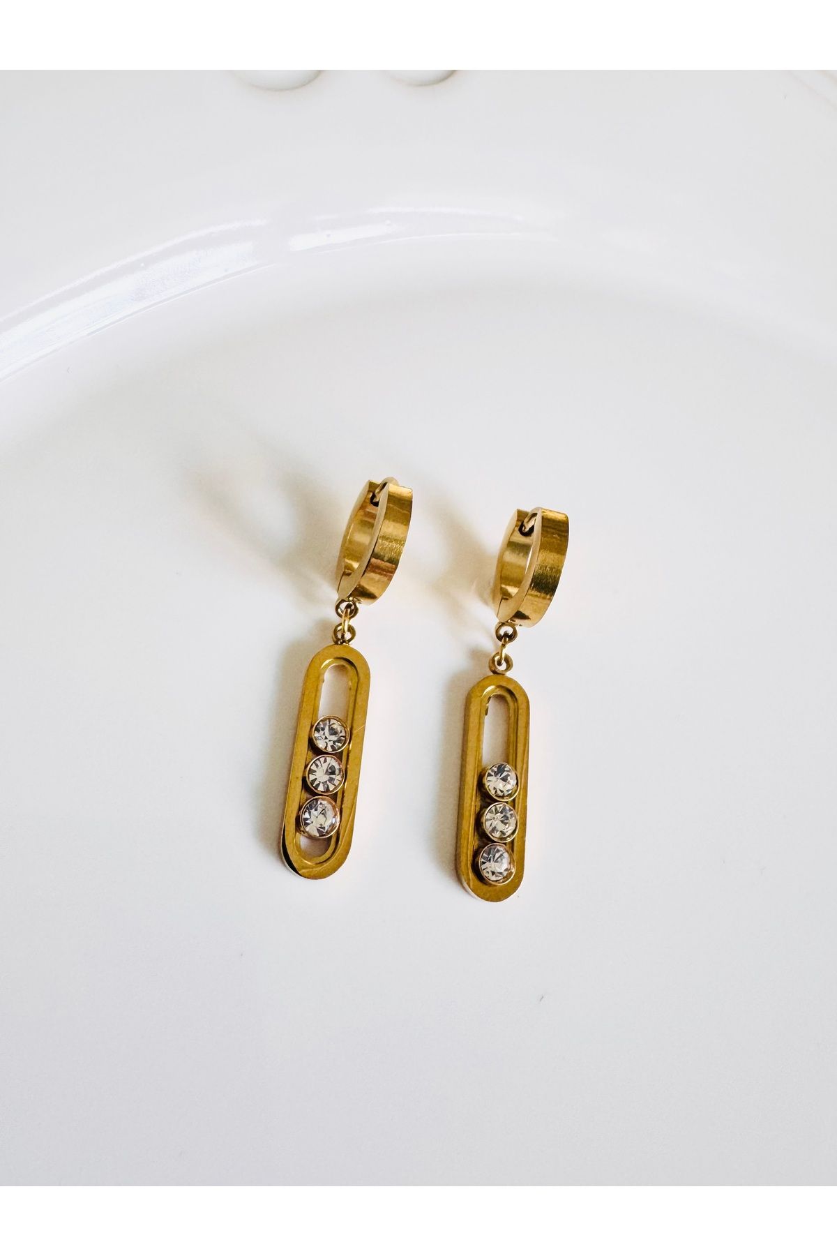 DEVİ fashion-Dangle Messika Earrings 5 cm 1