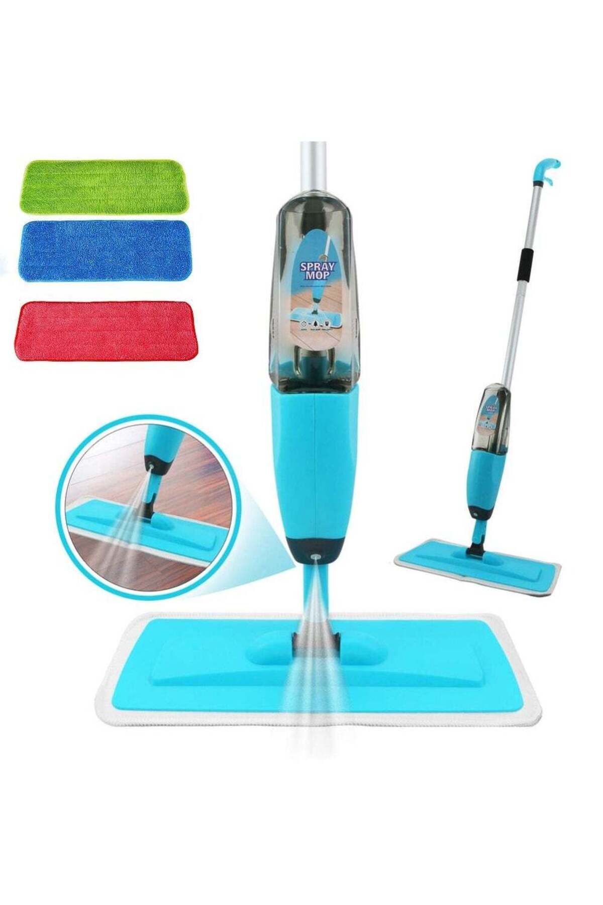 ممسحة الرش اليدوية لتنظيف الأرضيات – طقم 4 قطع مع...