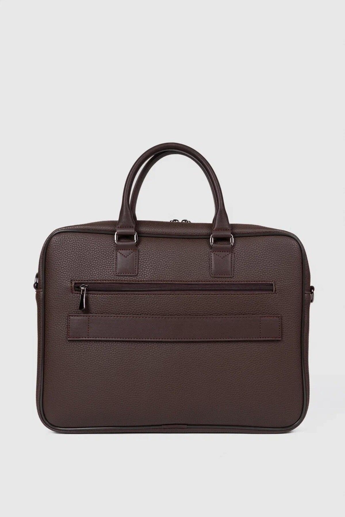 MORCA-13"-14.6" Inch Unisex Laptop and Briefcase - Brown 4